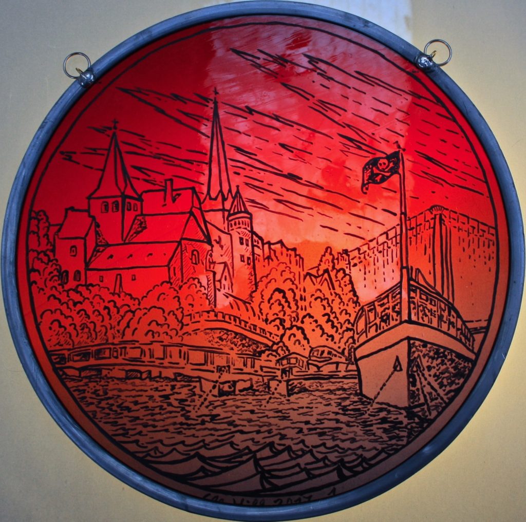 Glasbild Kapellchen