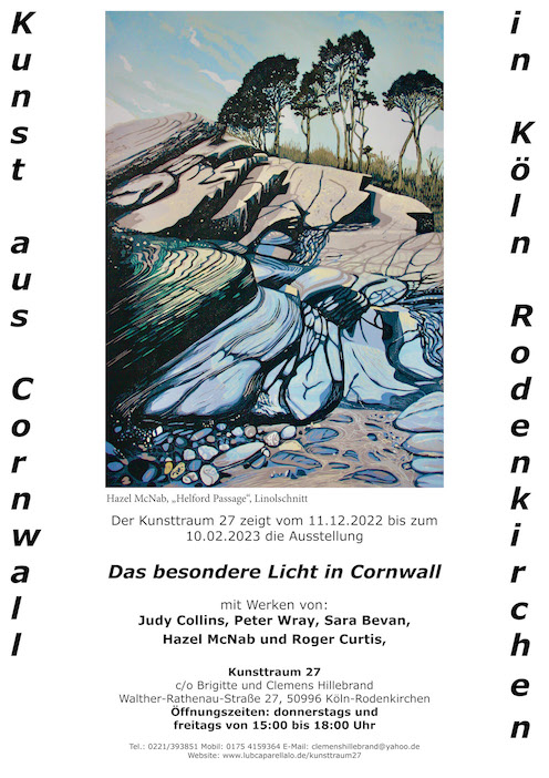 Plakat - Das besondere Licht in Cornwall -